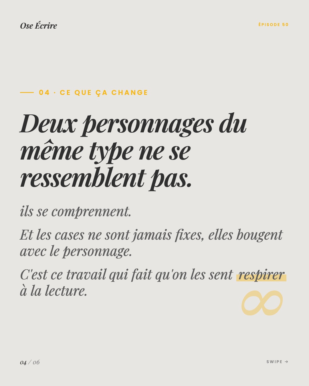 Slide 4 du carousel de l'épisode 50