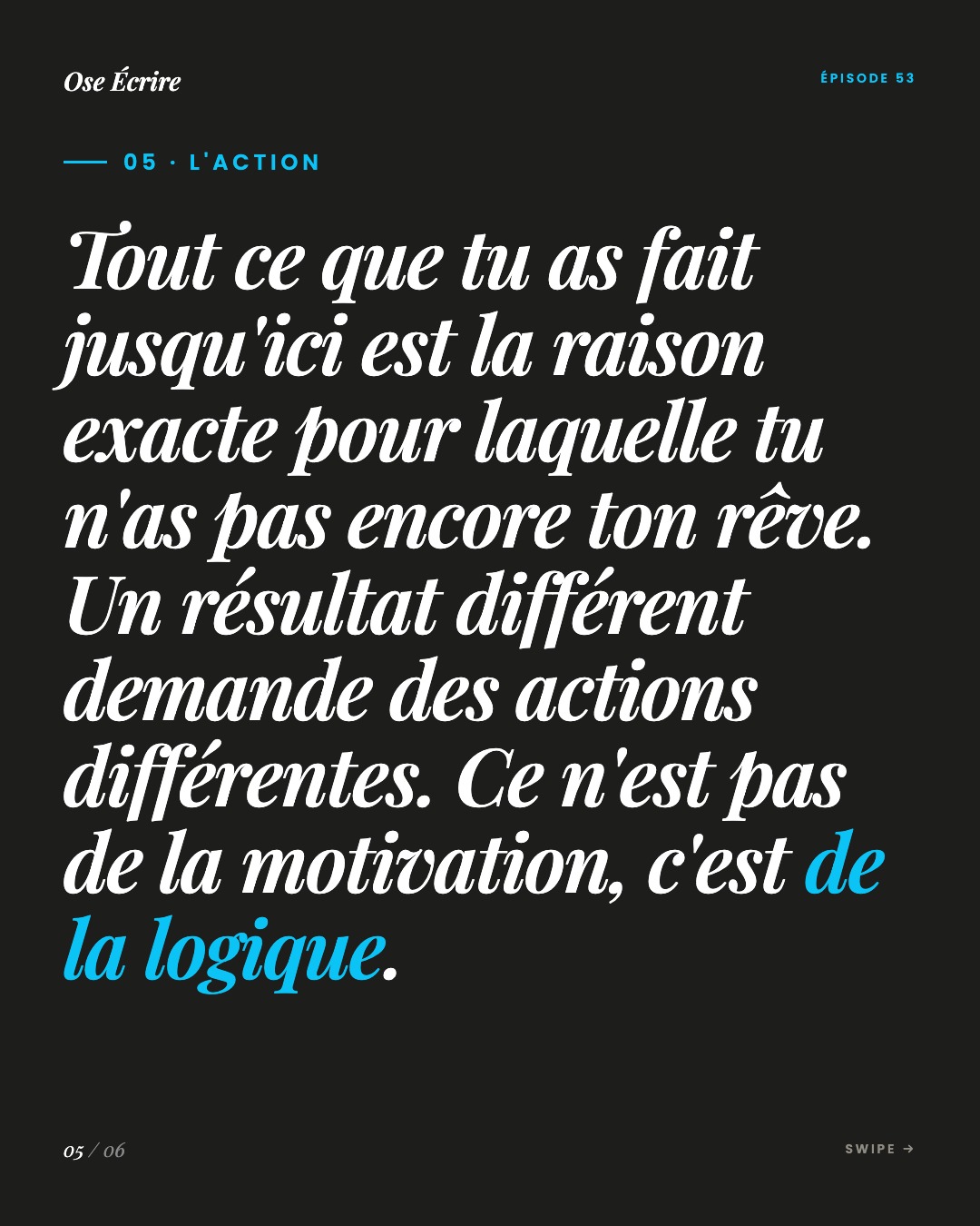 Slide 5 du carousel de l'épisode 53