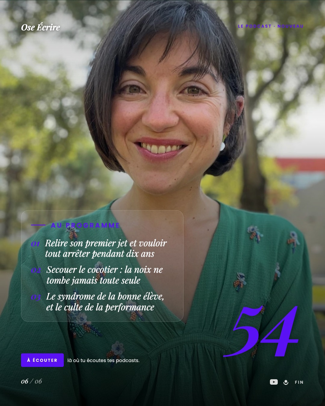 Slide 6 du carousel de l'épisode 54