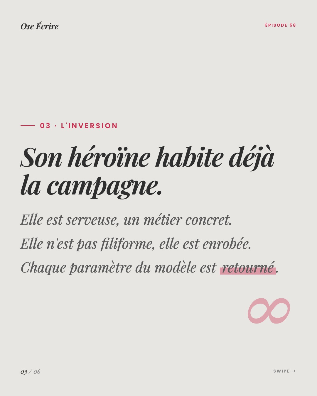 Slide 3 du carousel de l'épisode 58