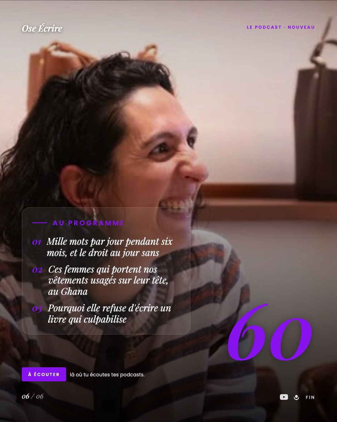 Slide 6 du carousel de l'épisode 60