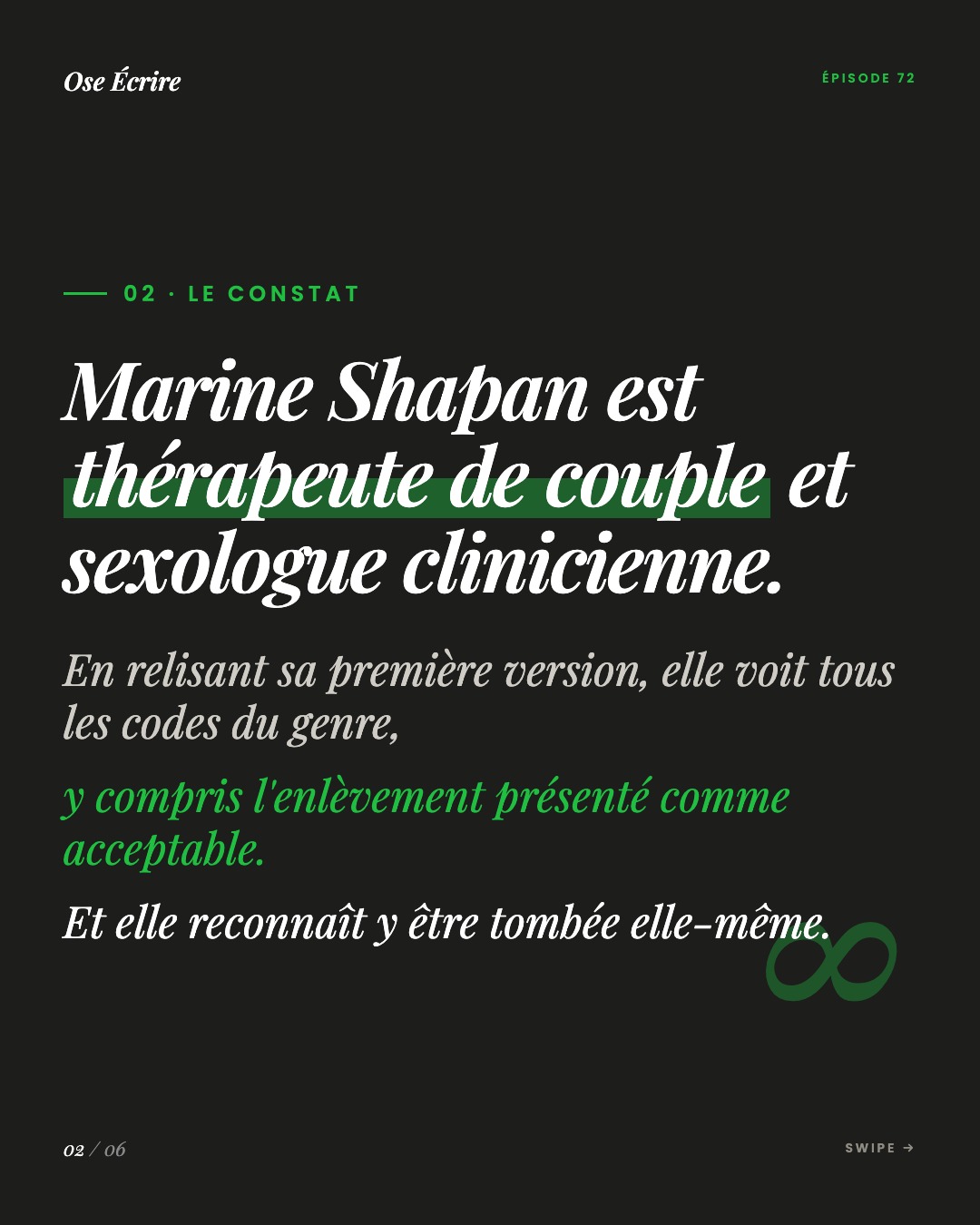 Slide 2 du carousel de l'épisode 72