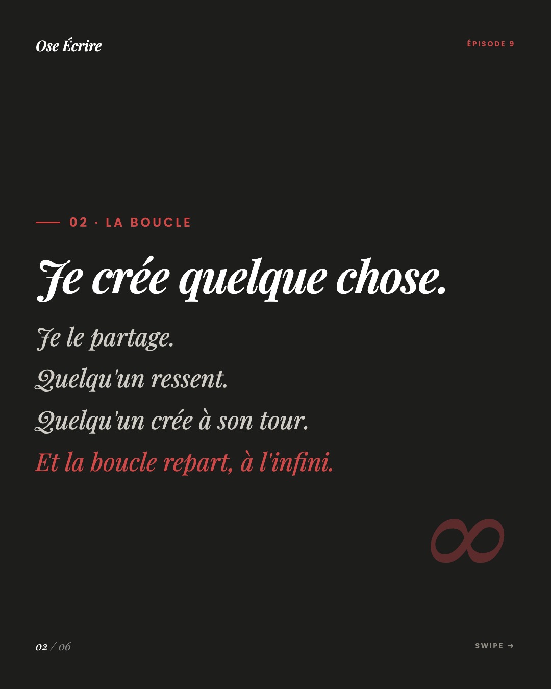 Slide 2 du carousel de l'épisode 9