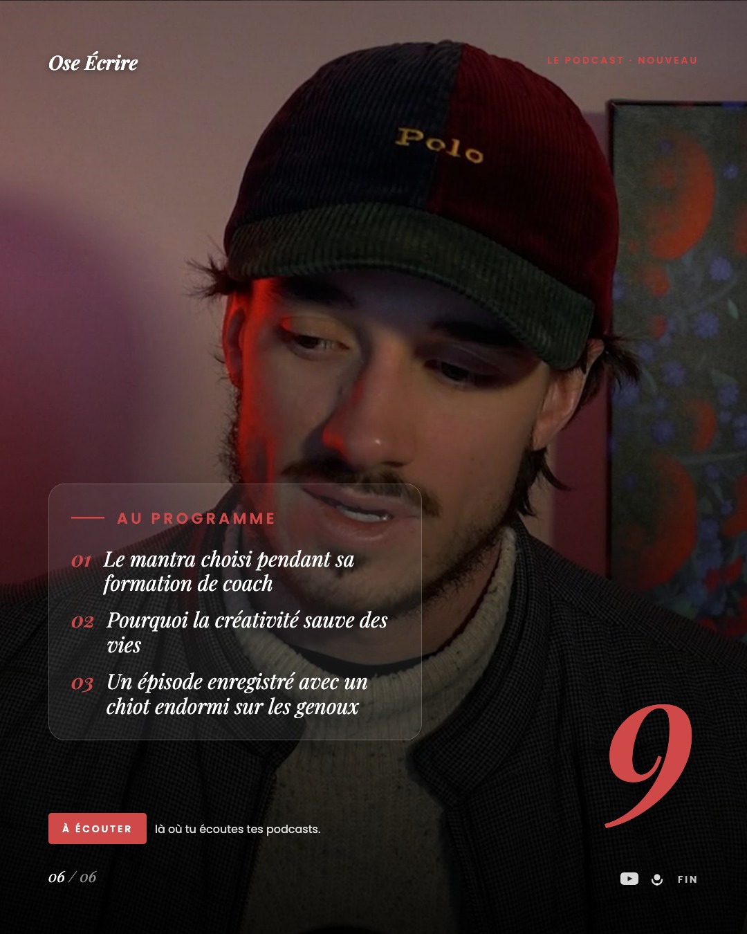Slide 6 du carousel de l'épisode 9
