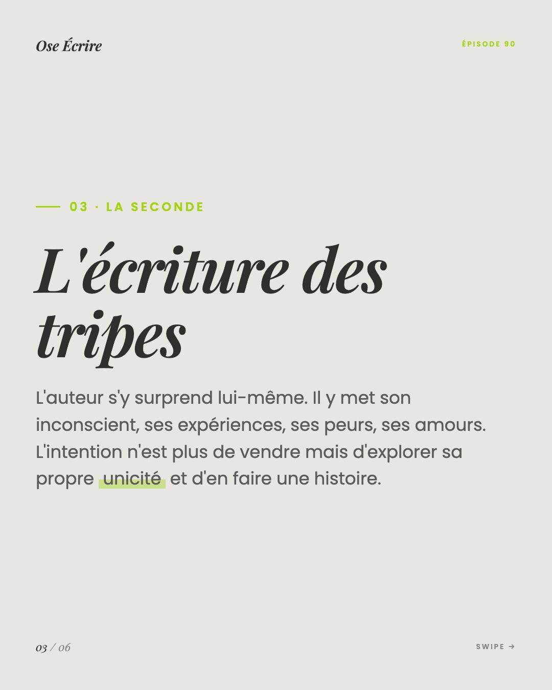 Slide 3 du carousel de l'épisode 90