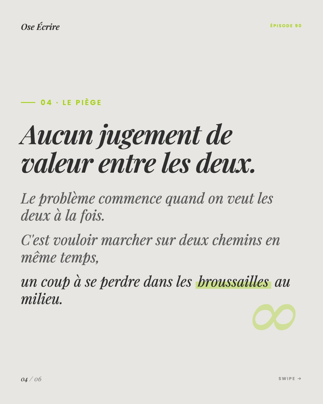 Slide 4 du carousel de l'épisode 90