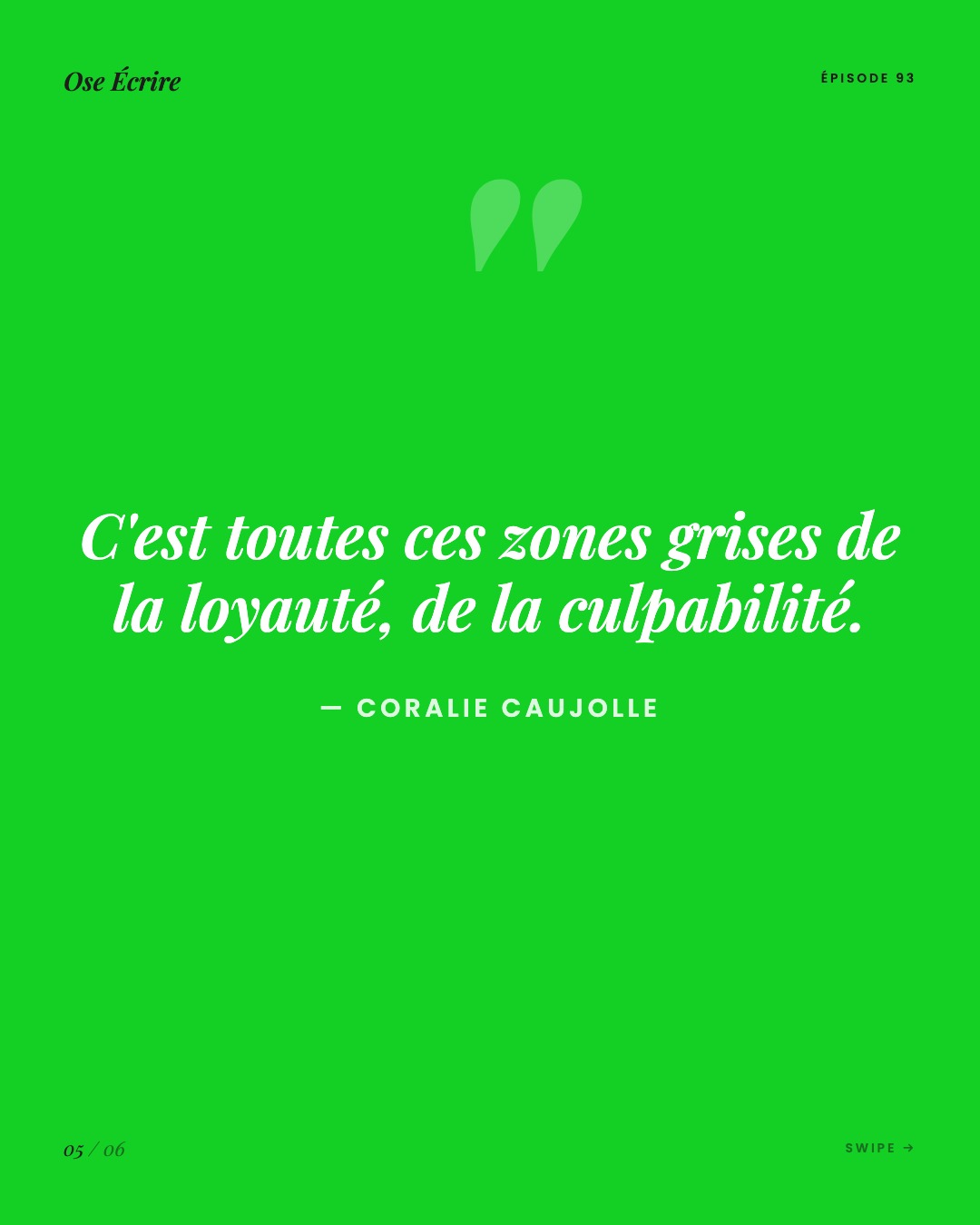 Slide 5 du carousel de l'épisode 93