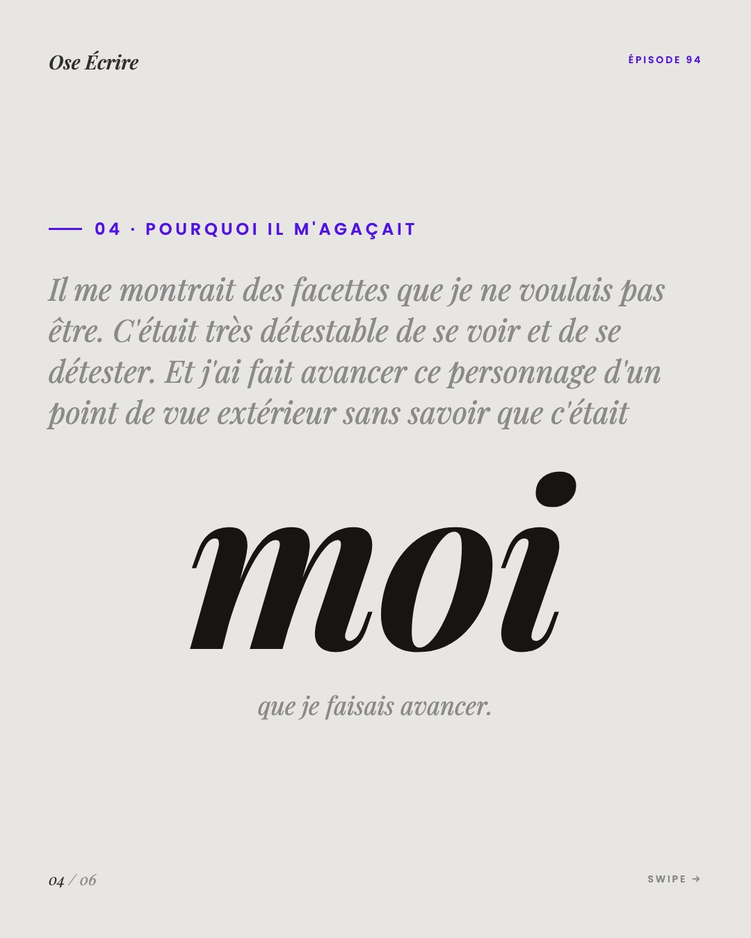 Slide 4 du carousel de l'épisode 94