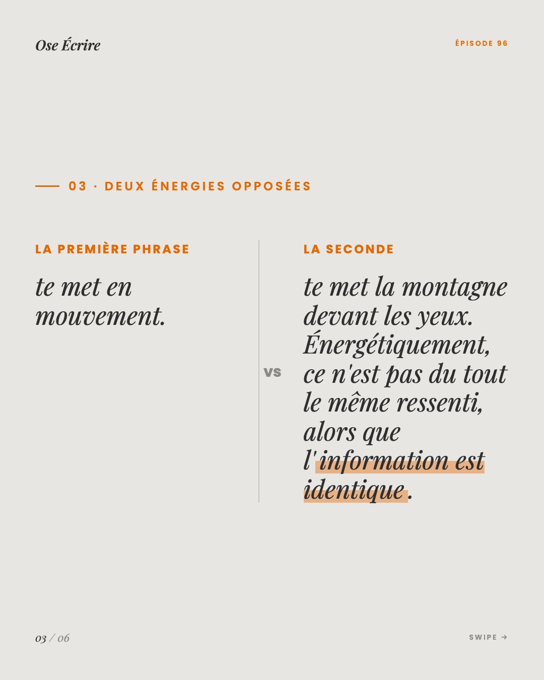 Slide 3 du carousel de l'épisode 96