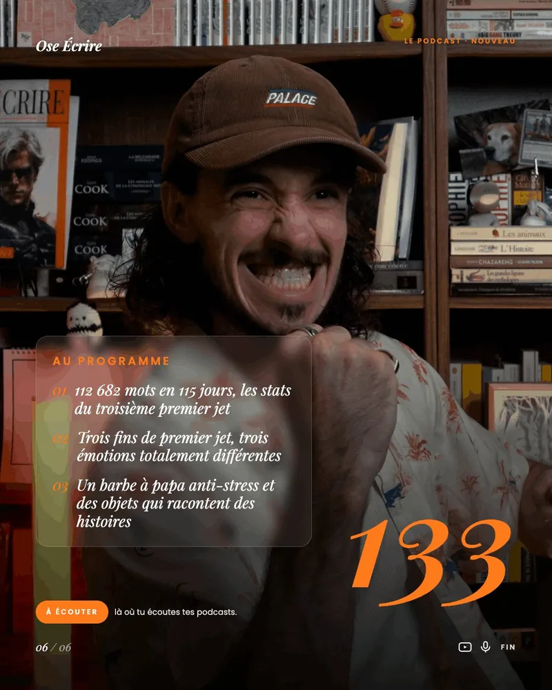 Au programme de l'épisode 133