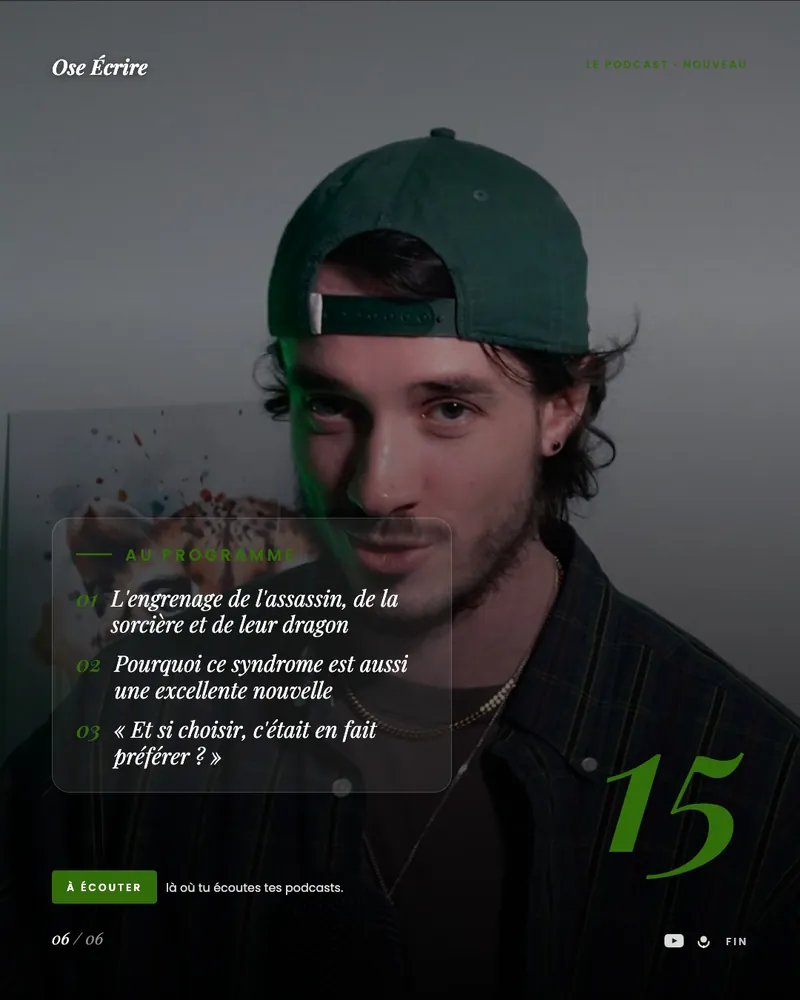 Au programme de l'épisode 15